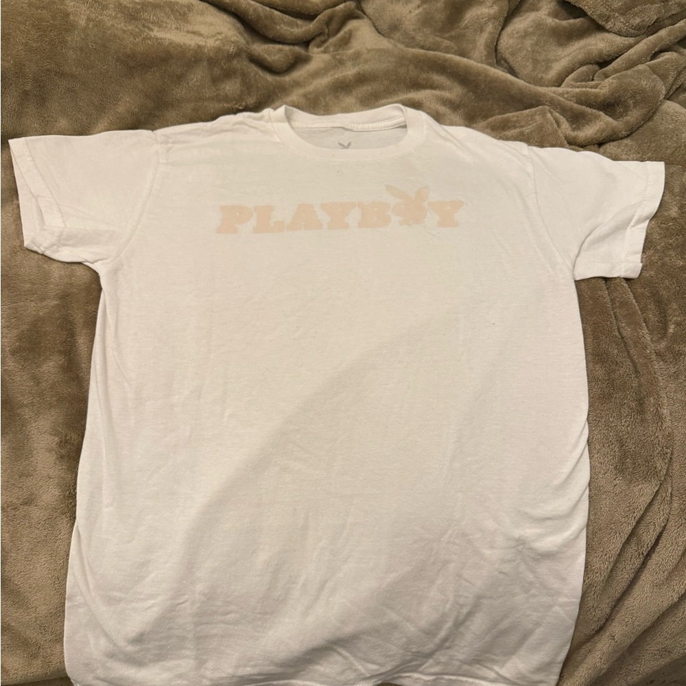 PLAYBOY Classic White Tee